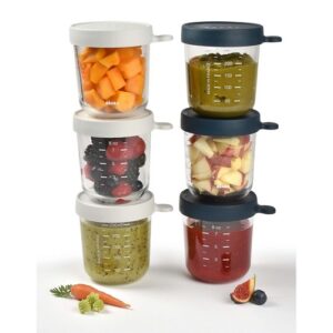 Recipientes de conservación de alimentos Béaba 250 ml (6 unidades)