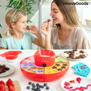Máquina de fondue 2 en 1 para chocolate y gominolas Yupot InnovaGoods