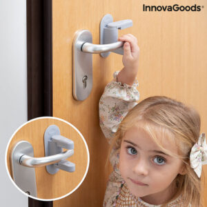 Cierre de seguridad para manillas de puerta Dlooky InnovaGoods (2 unidades)