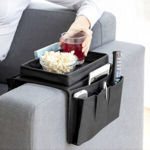 Bandeja de sofá con organizador para mandos a distancia InnovaGoods