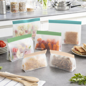 Set de bolsas reutilizables herméticas Zags InnovaGoods (6 unidades)