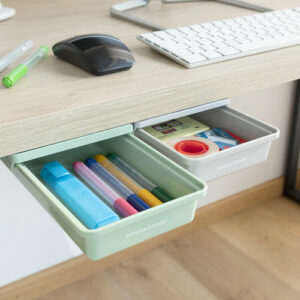 Set de cajones adhesivos adicionales para escritorio Underalk InnovaGoods (pack de 2)
